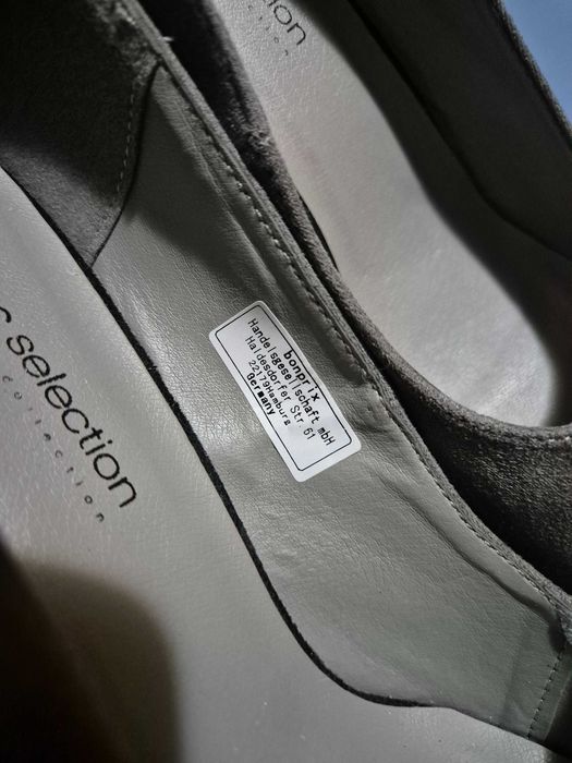 Pantofi dama BPC Selection, Germania, piele intoarsa, 42, noi