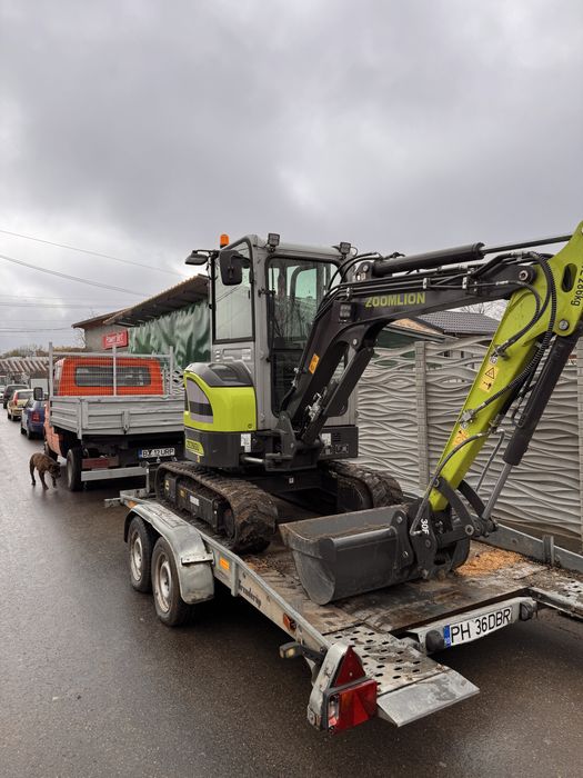 Prestări servicii miniexcavator