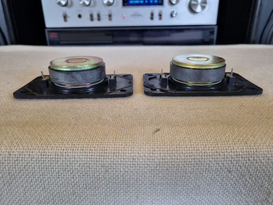 Set Tweetere Revox. 4 ohms, 50 watts, 12x7,5 cm. Perfecta stare