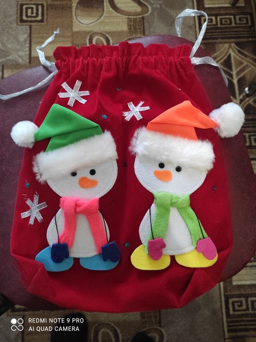Мешочки на новый год