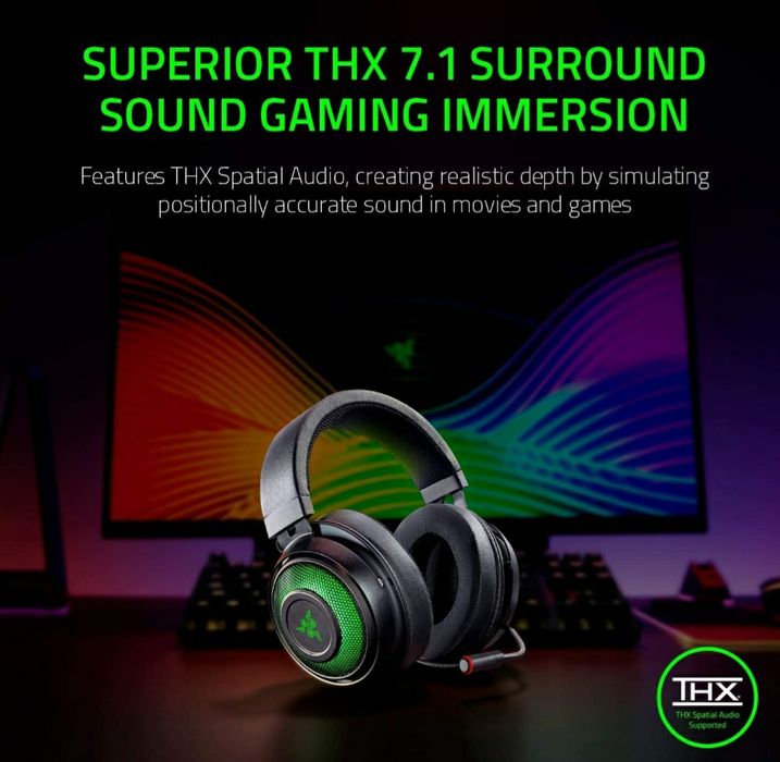 Наушники Razer Kraken Ultimate RGB THX 7.1. США