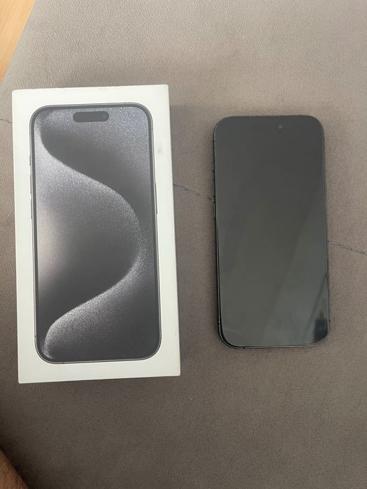 iPhone 15 Pro Black Titanium