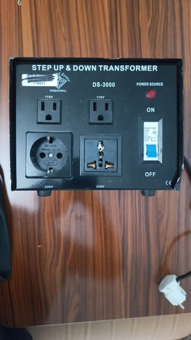 Трансформатор 220В ↔ 110В Dayton DS-3000 (Model 16V988A), 3000W
