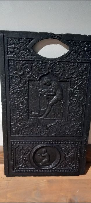 Suport semineu și placa decorativa