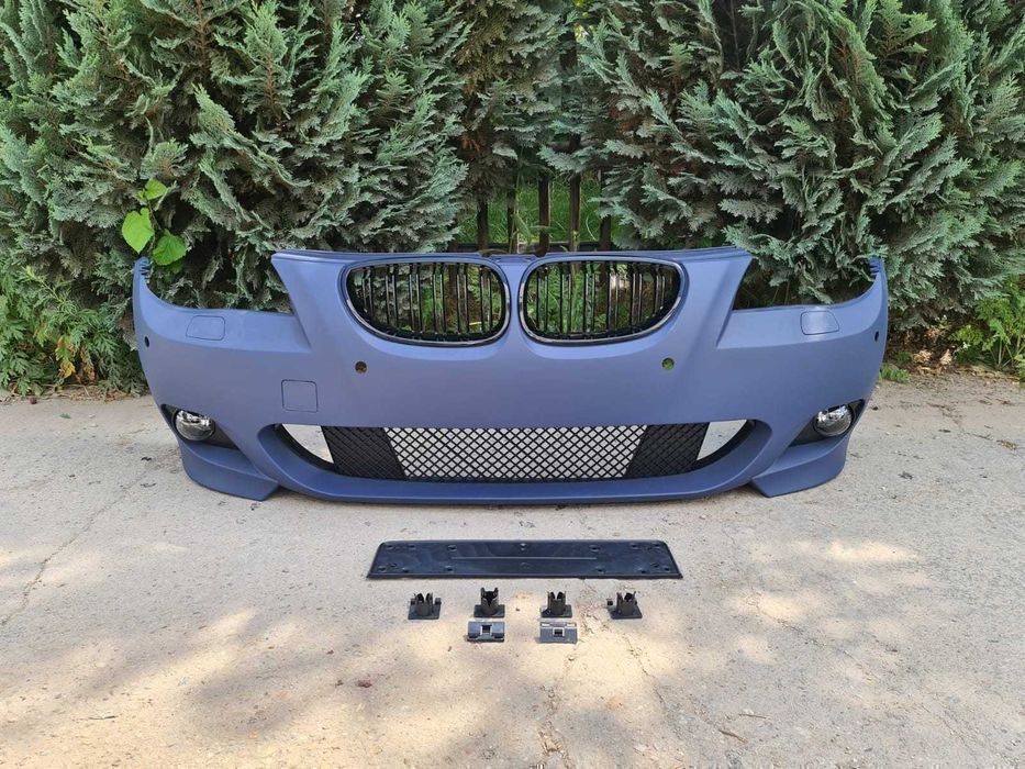 Bara Fata M BMW Seria 5 E60 E61 07-10 M-Technik fara Proiectoare PDC
