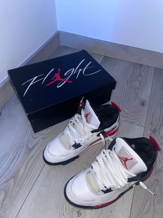 Jordan 4 red cement