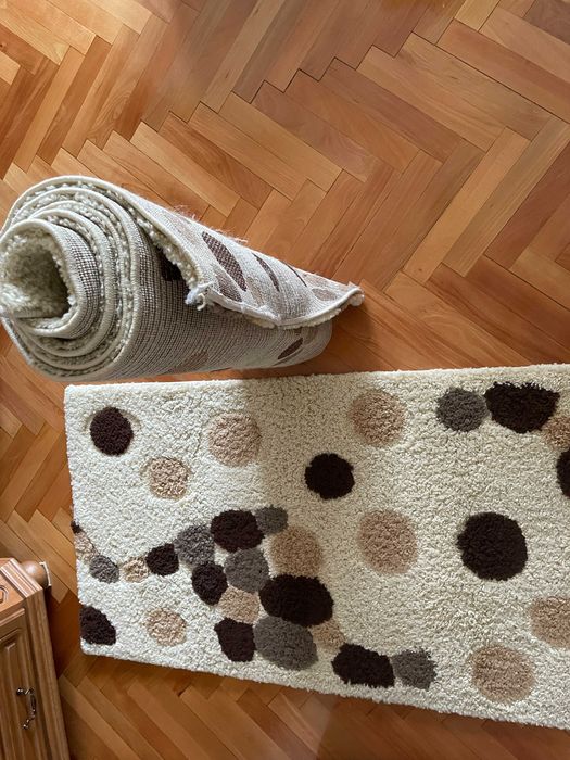 Covoare crem 78x260 cm - 2 bucati