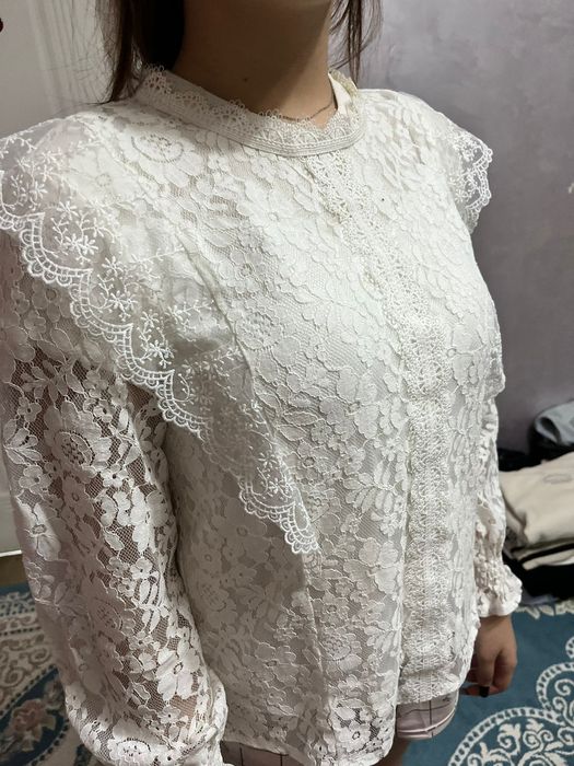 Ажурная блузка для девочки...для девушки