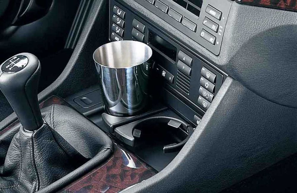 Гаранция! Нови Предна и Задна Поставки за Чаши (Cup Holder) за BMW E39