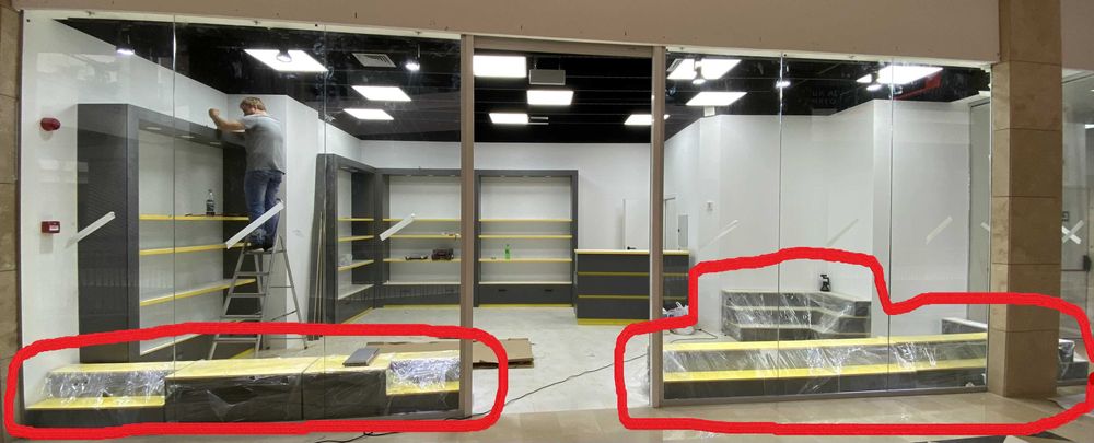 Продам витражные полки, шкафчики