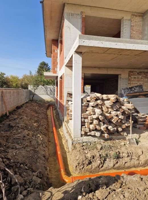 Услуги с мини багер,бобкат,комб.багер,самосвали