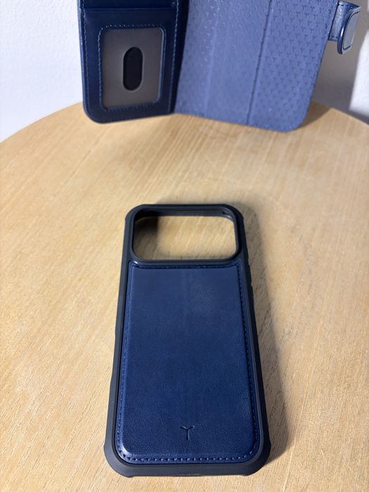 Husă 2-în-1 Detașabilă TUCCH iPhone 17 Pro (Albastru Închis)
