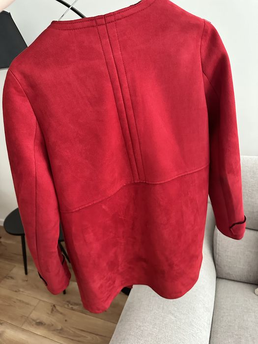 Haina imitiatie piele intoarsa Zara