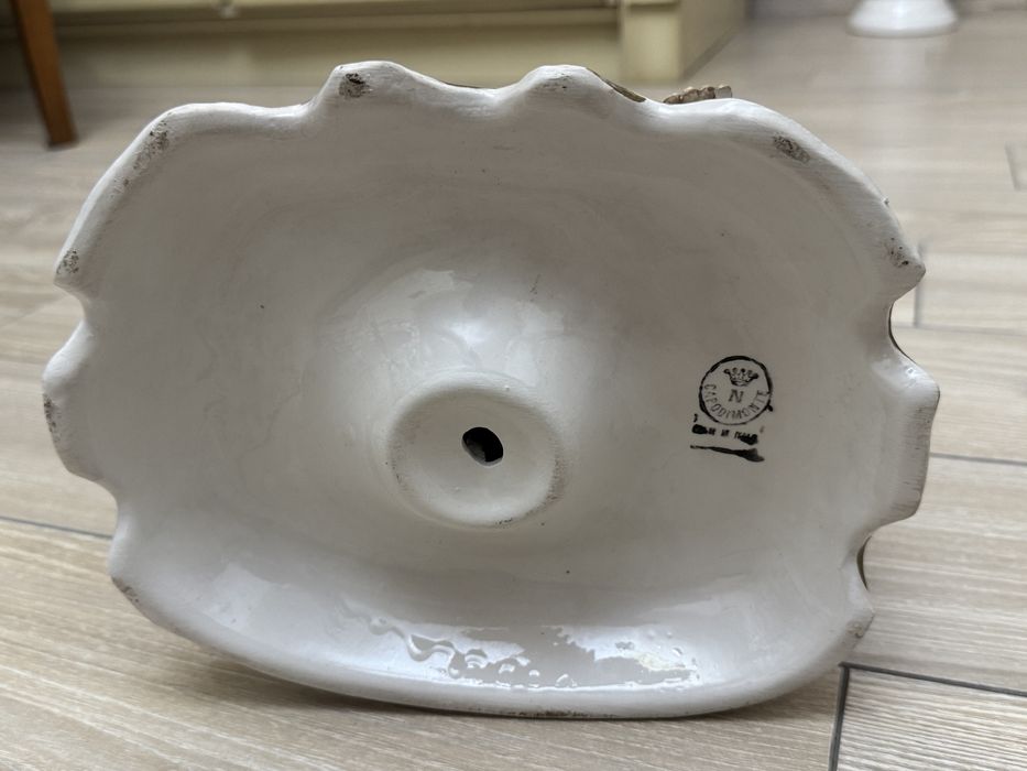 Statueta portelan Art Deco (figurina) Capodimonte Italy.