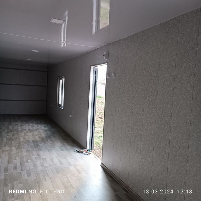 12 metrlik konteyner yotoqxona