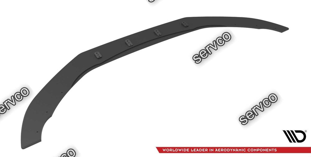 Prelungire splitter bara fata Audi RS4 B8 2012-2015 v14 - Maxton Design