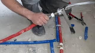 Установка отопления батарей катёл