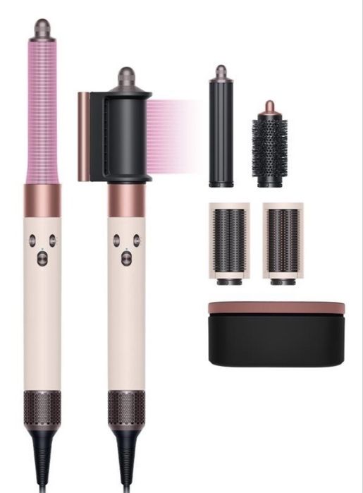 dyson стайлер пудровый оттенок