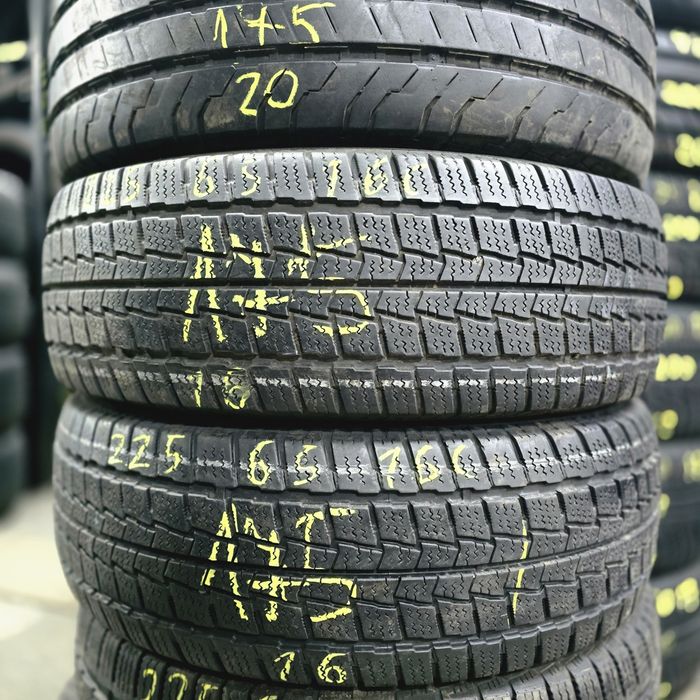 2x 225/65/16C M+S HANKOOK Stare excelentă