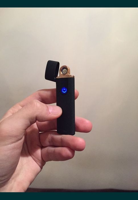 Электронная спиральная usb зажигалка - lighter classic fashionable