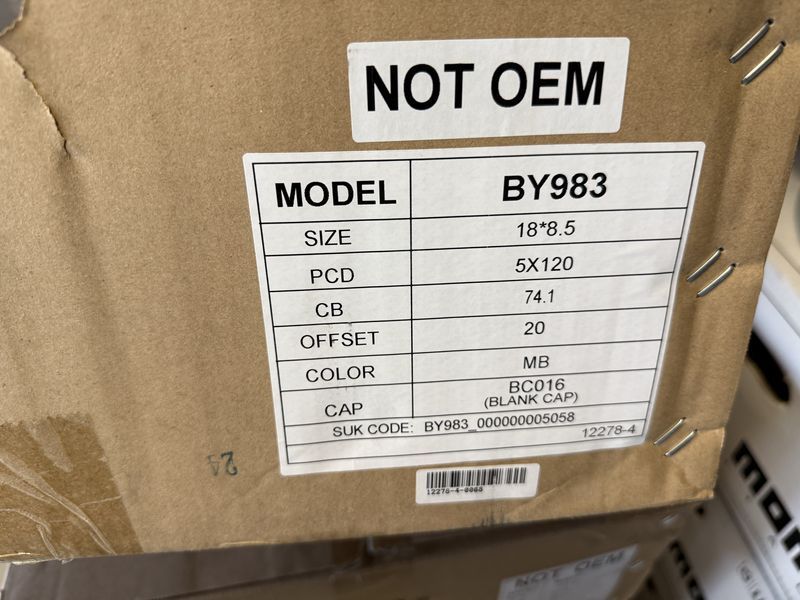 18цола BMW 5x120 4бр