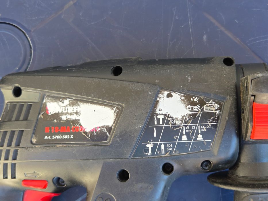 Комплект акумулаторни машини WÜRTH 18V – мощни, професионални