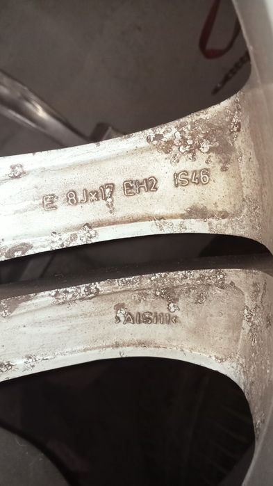 Jante aliaj  bmw x 3cu cauciucuri michelin 235/ 55 /17
