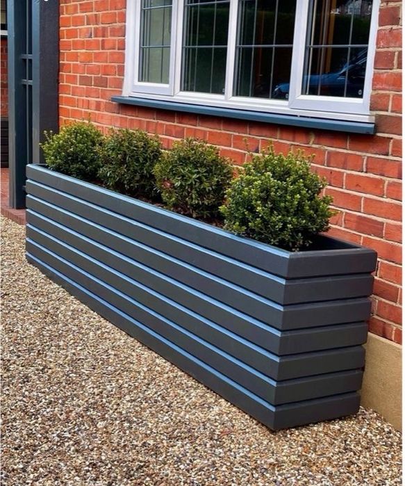 Кашпо из массив дерево