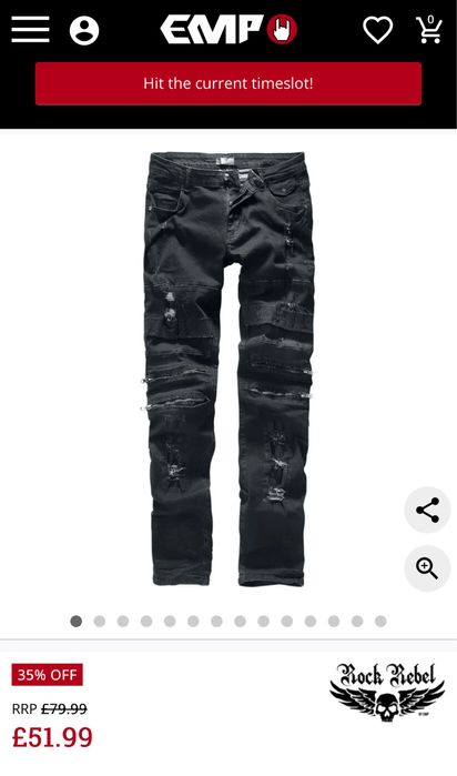 Rock Rebel / мъжки дънки W38