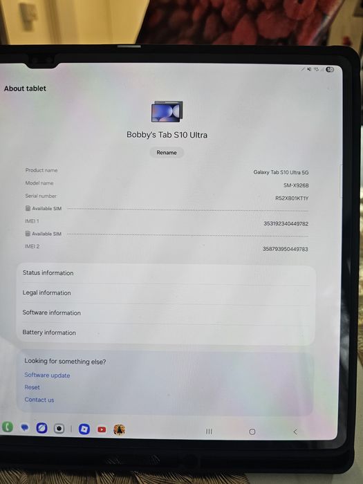 Samsung Tab S10 Ultra