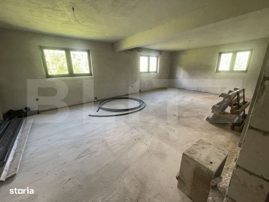 Casa 4 dormitoare, 160 mp + 78 mp demisol, 1800 mp teren, zona Ghinzii