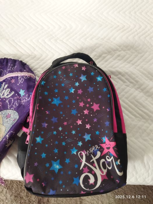 Рюкзак, сумка для обуви, полуботинки 35р.