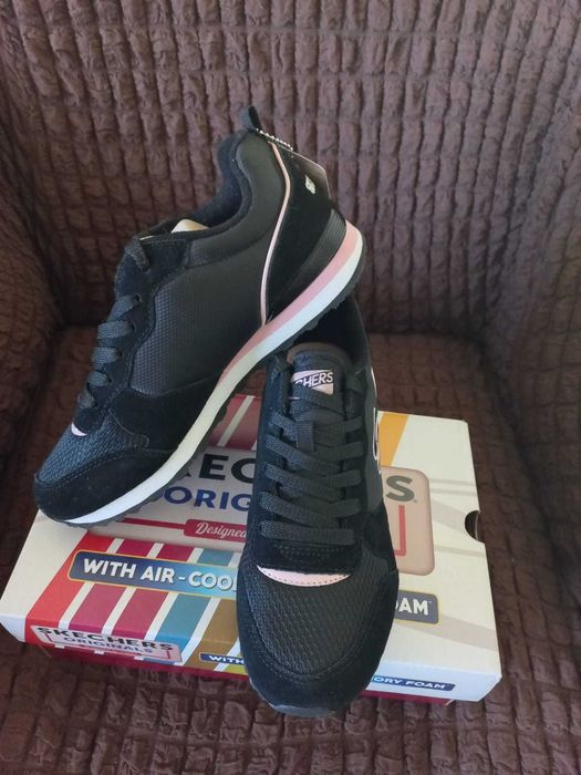 Skechers Step N Fly negri, Dama 38