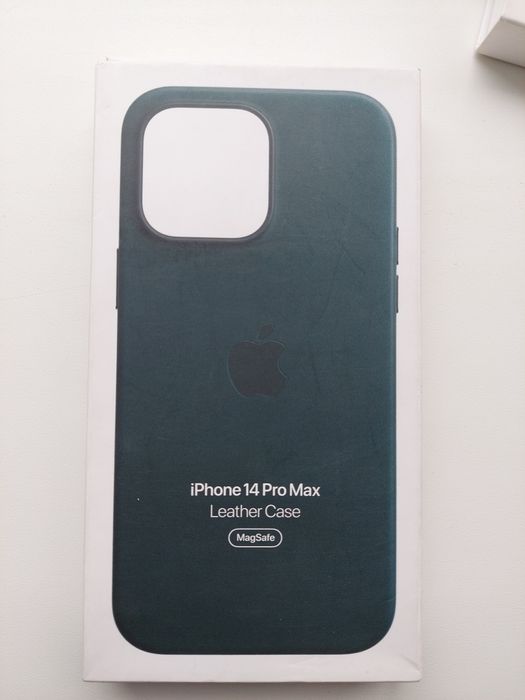 Оригинал Чехол Apple  Leather Case with MagSafe для iPhone 14 pro max
