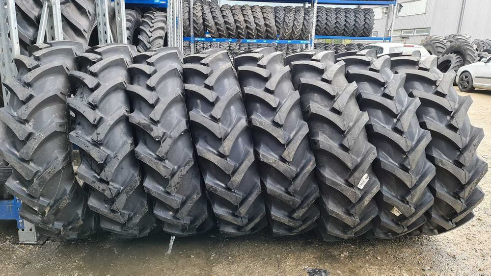 Cauciucuri noi PETLAS 12.4-28 8 pliuri anvelope tractor FIAT spate