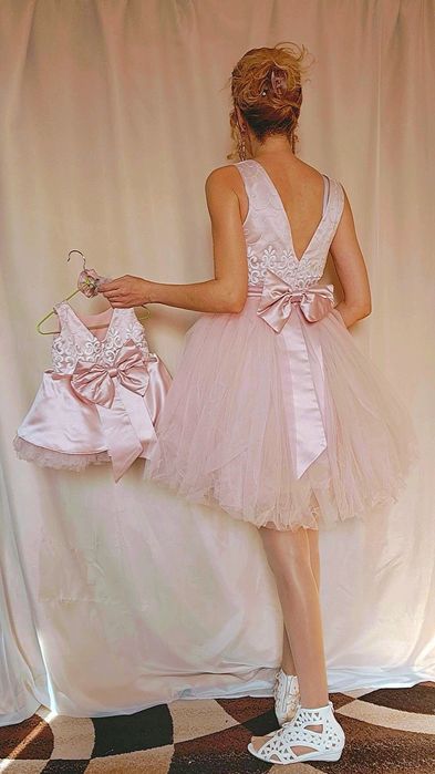 Платья для мамы и дочки