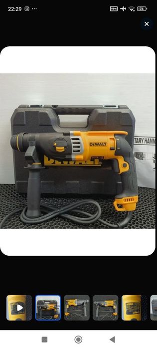 DeWalt Перфоратор 900 Вт