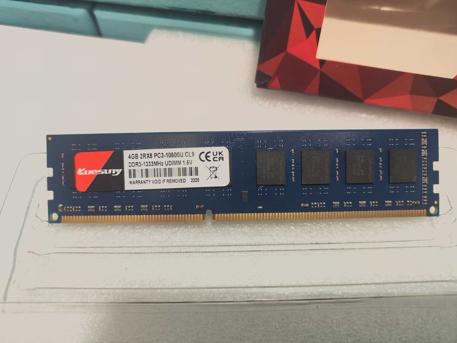 Kuesuny 8GB DDR3 1333MHz RAM комплект 2×4GB PC3-10600