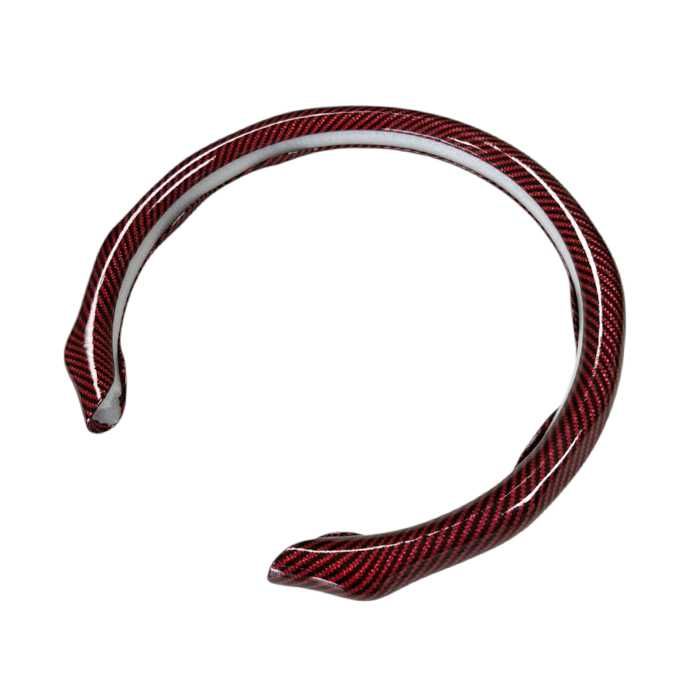 Протектор за волан, карбон, син или червен, калъф 1/2