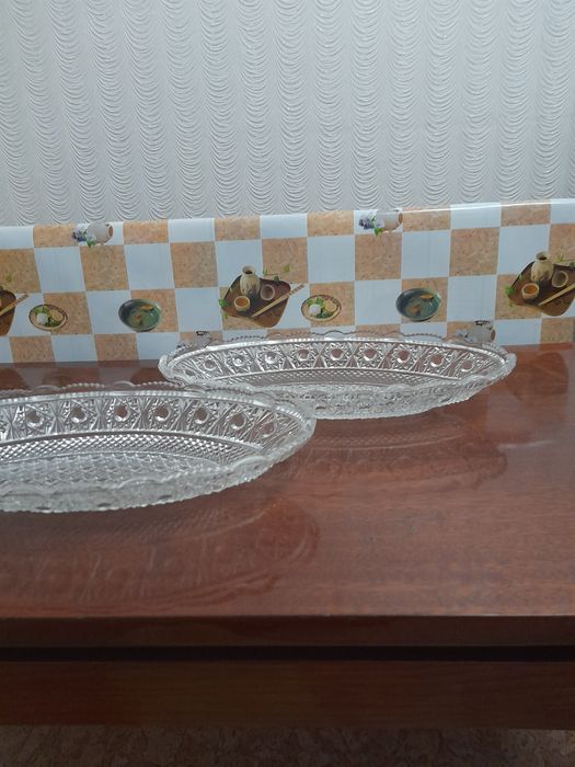 Хрусталь советский ваза для цветов и др