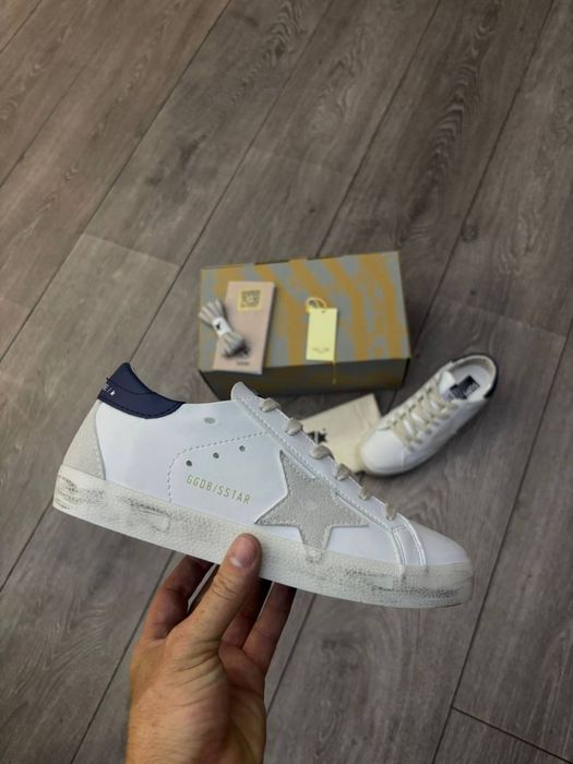 Adidasi Golden Goose Blue Grey Big Star Casual