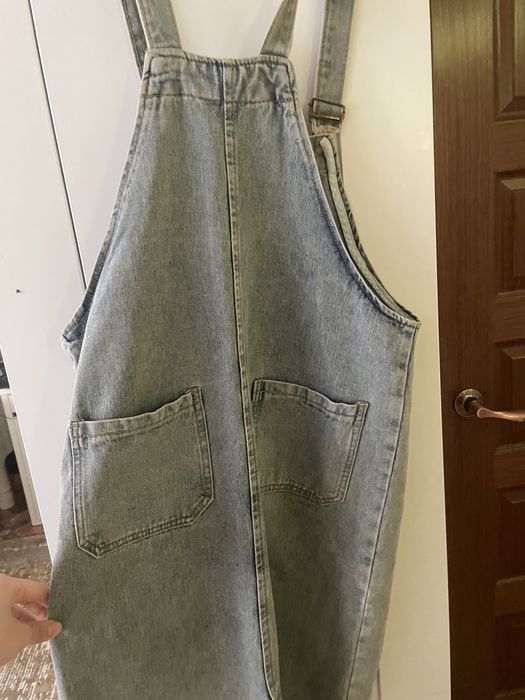 Серо белый сарафан