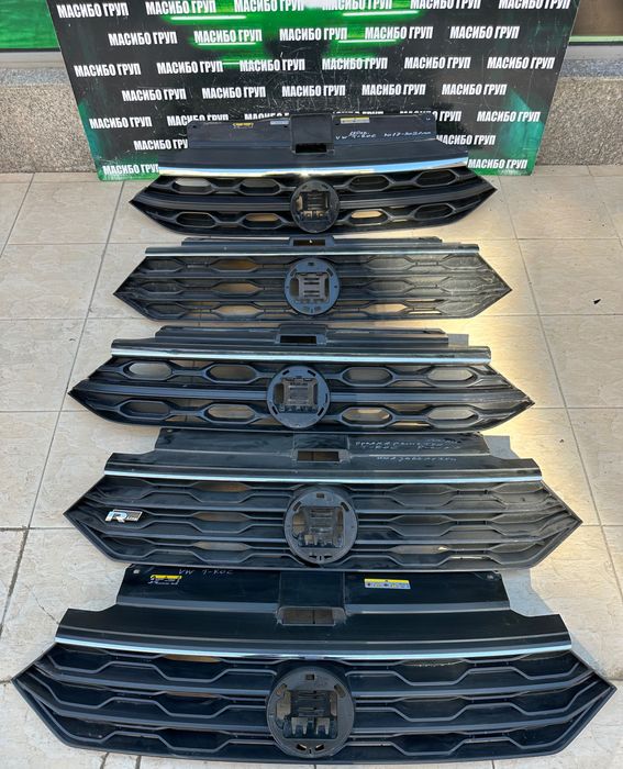 Решетка предна решетки R-Line за Фолксваген Т-Рок Vw T-Roc