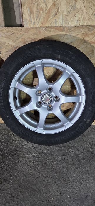 VW,AUDI джанти със летни гуми 205/55/16  7J×16  ET42  5×112 цо56,6