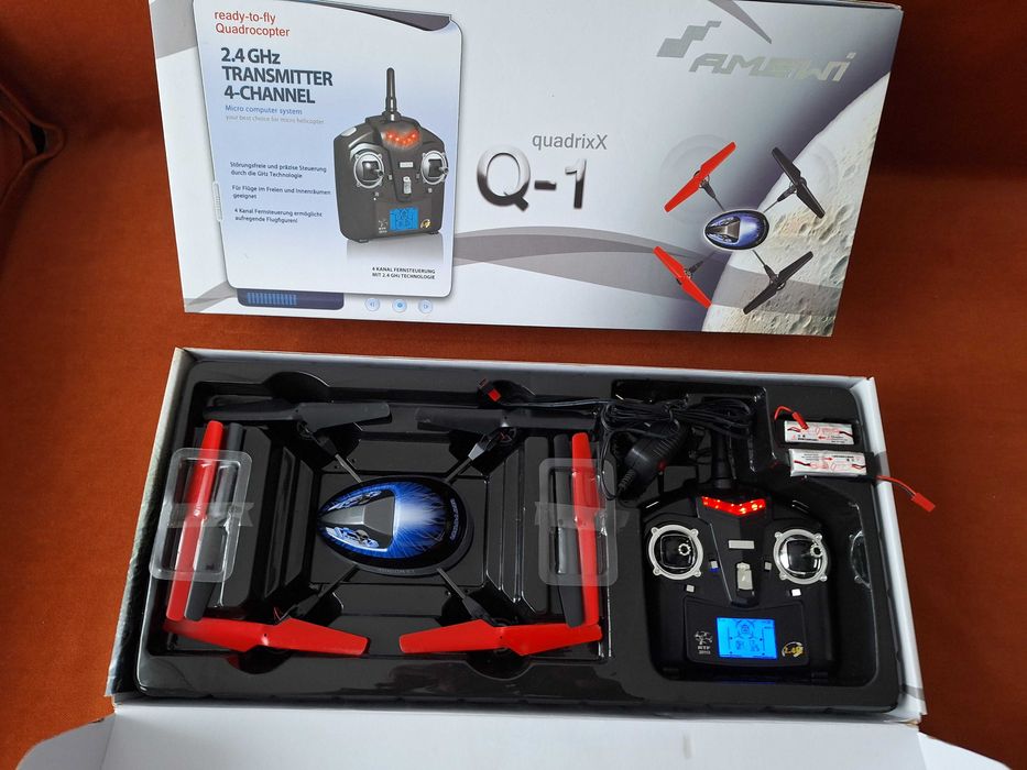 Vand doua drone  folosite model quadrix Q-1 AMEWI