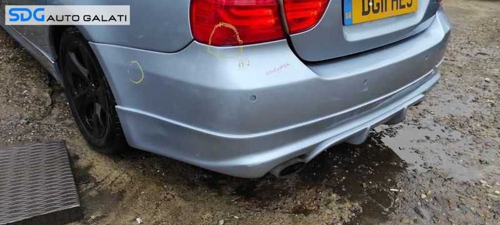 Bara Spoiler Spate BMW Seria 3 E90 LCI Facelift 2007 - 2011 Culoare Bluewater 896/5