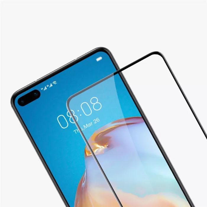 Folie sticla 20D Full Glue pentru Huawei P30 lite, P40, P40 Lite 5G