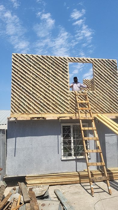 Каркасный дом. Алматы