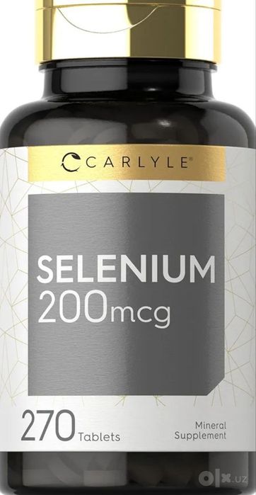 Селен selenium 200 мкг 270 таб USA
