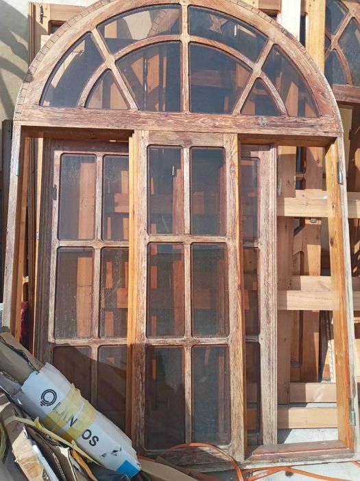 Деревянные двери и окна | Yog'och eshiklar va derazalar